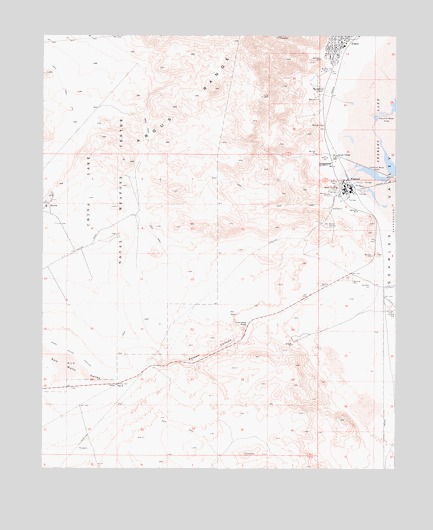Westend, CA USGS Topographic Map