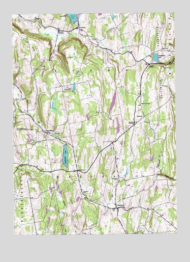 Westerlo, NY USGS Topographic Map