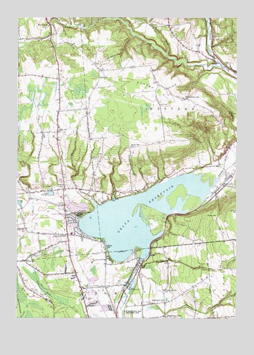 Westernville, NY USGS Topographic Map