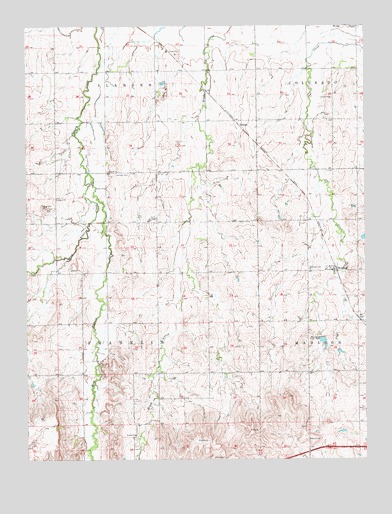 Westfall, KS USGS Topographic Map