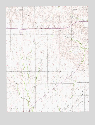 Westfall SW, KS USGS Topographic Map