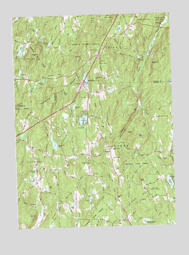 Westford, CT USGS Topographic Map
