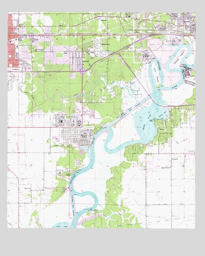 Westlake, LA USGS Topographic Map
