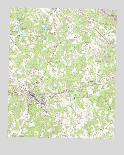Westminster, SC USGS Topographic Map