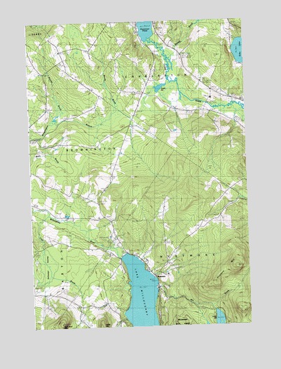 Westmore, VT USGS Topographic Map