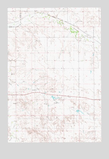 Westmore, MT USGS Topographic Map