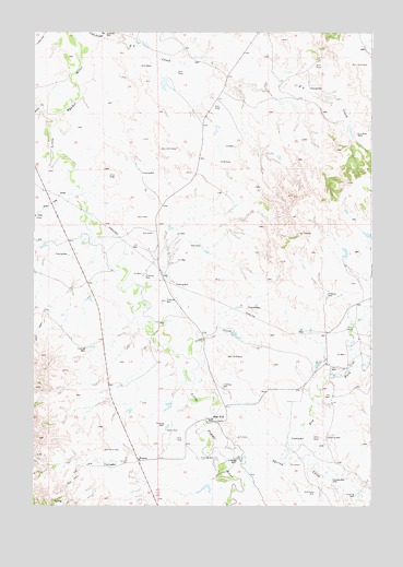 Weston, WY USGS Topographic Map