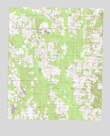 Boon, MS USGS Topographic Map