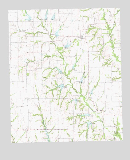 Weston, TX USGS Topographic Map