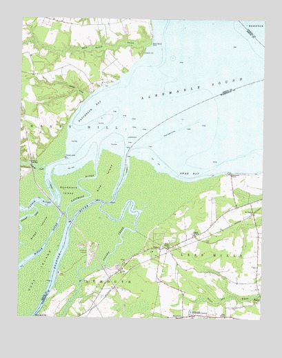 Westover, NC USGS Topographic Map