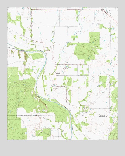 Westover, TX USGS Topographic Map