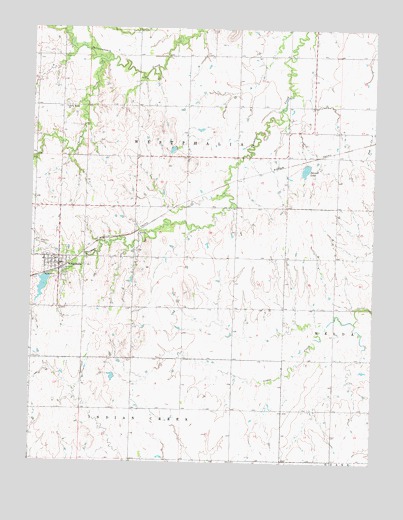 Westphalia, KS USGS Topographic Map