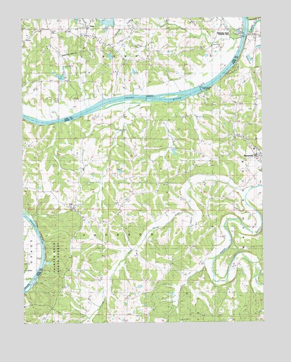 Westphalia West, MO USGS Topographic Map