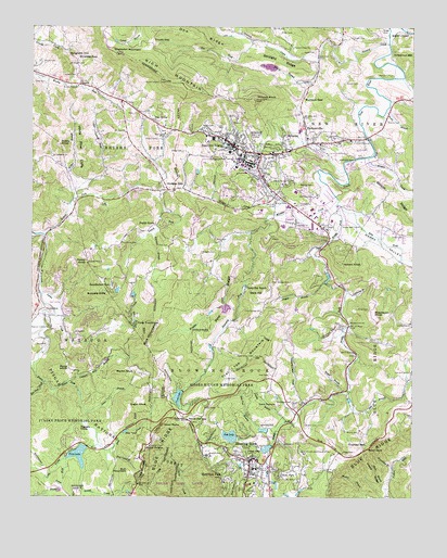 Boone, NC USGS Topographic Map