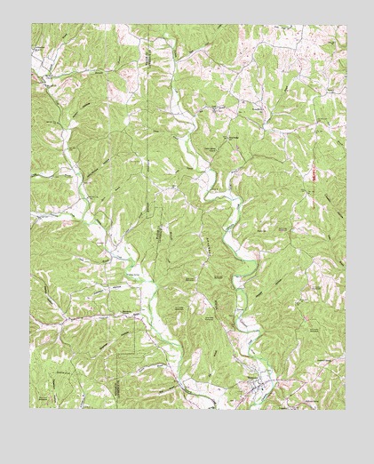 Westpoint, TN USGS Topographic Map