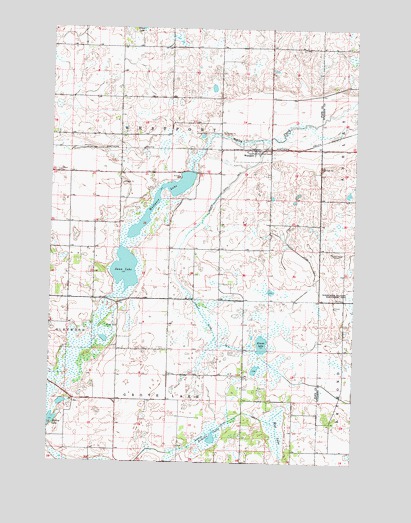 Westport, MN USGS Topographic Map