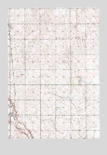 Westport, SD USGS Topographic Map