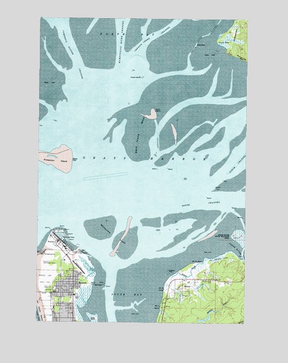 Westport, WA USGS Topographic Map