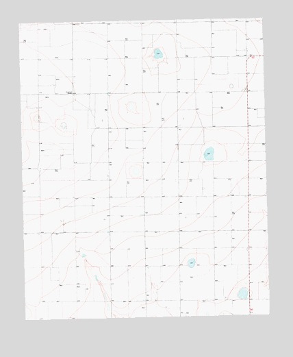 Westway NE, TX USGS Topographic Map