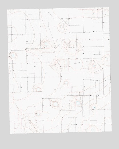 Westway NW, TX USGS Topographic Map