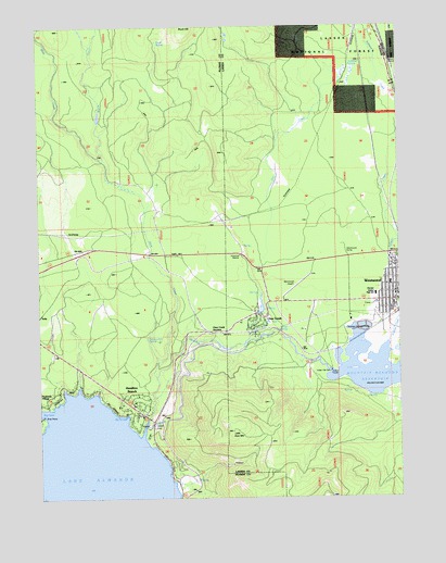Westwood West, CA USGS Topographic Map