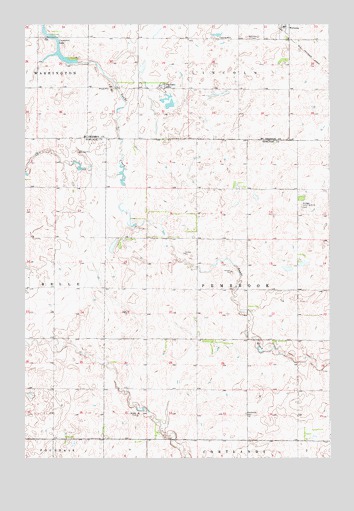 Wetonka South, SD USGS Topographic Map