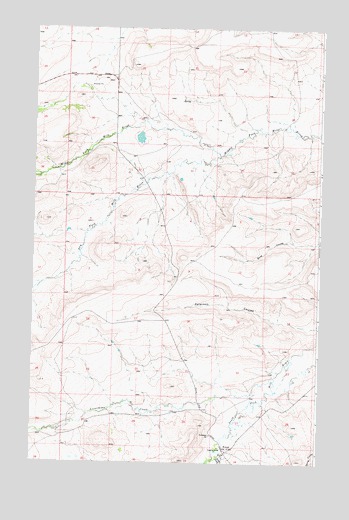 Wetzel, MT USGS Topographic Map
