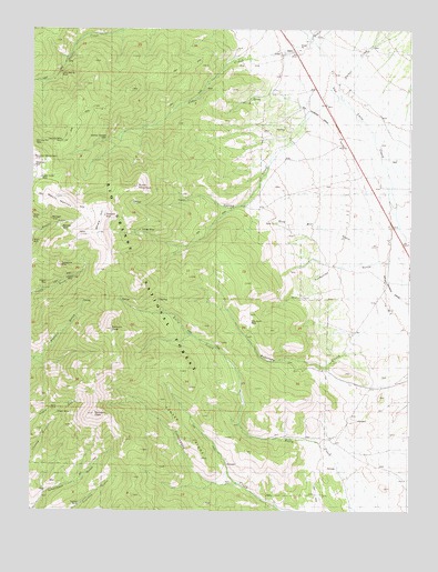 Whale Hill, CO USGS Topographic Map