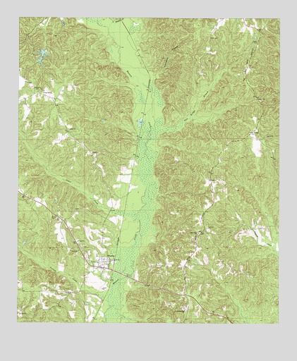 Whatley, AL USGS Topographic Map