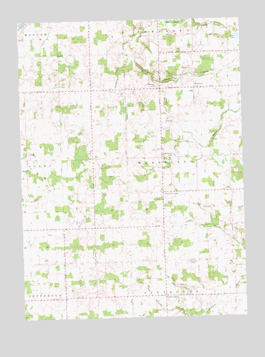 Wheatland, MI USGS Topographic Map