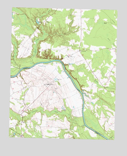 Boones Crossroads, NC USGS Topographic Map
