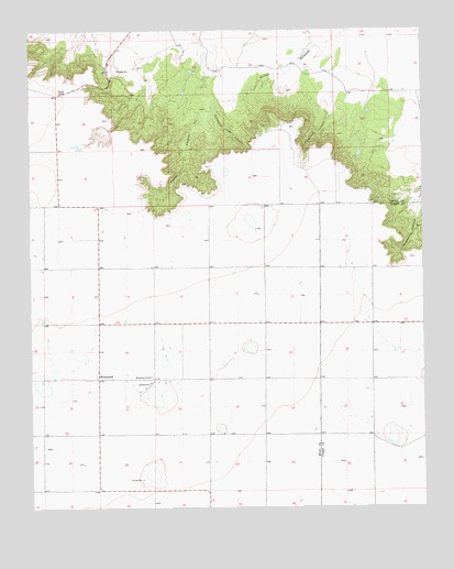 Wheatland, NM USGS Topographic Map