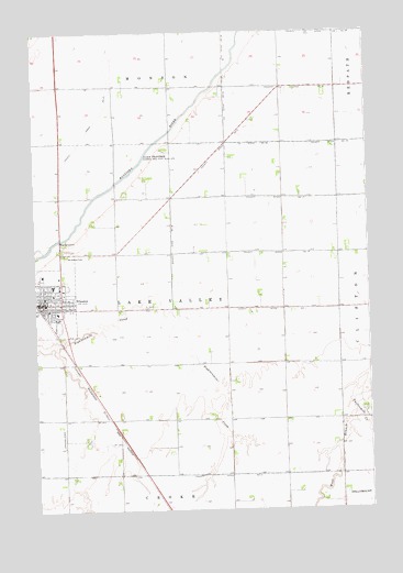 Wheaton East, MN USGS Topographic Map
