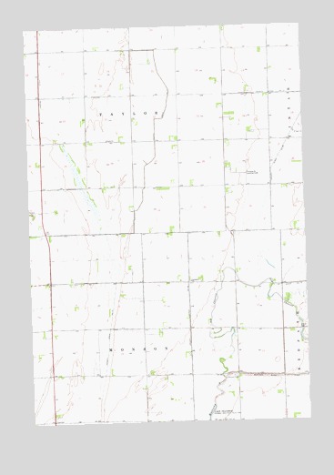 Wheaton NW, MN USGS Topographic Map