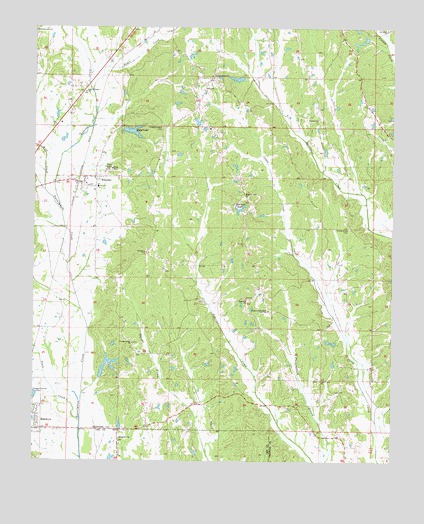 Wheeler, MS USGS Topographic Map