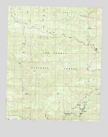 Wheeler Springs, CA USGS Topographic Map