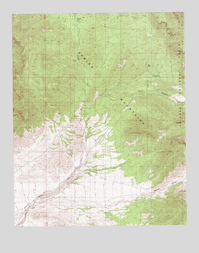 Wheeler Well, NV USGS Topographic Map