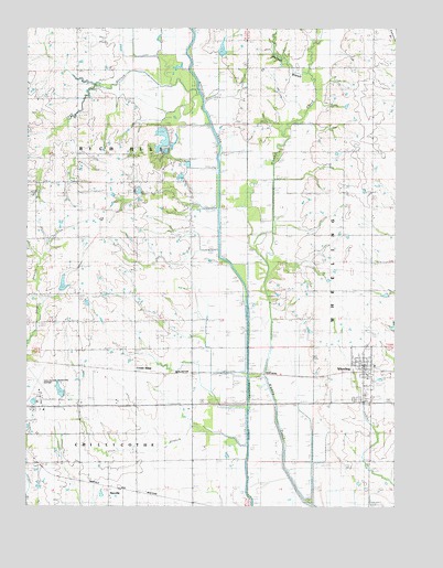 Wheeling, MO USGS Topographic Map