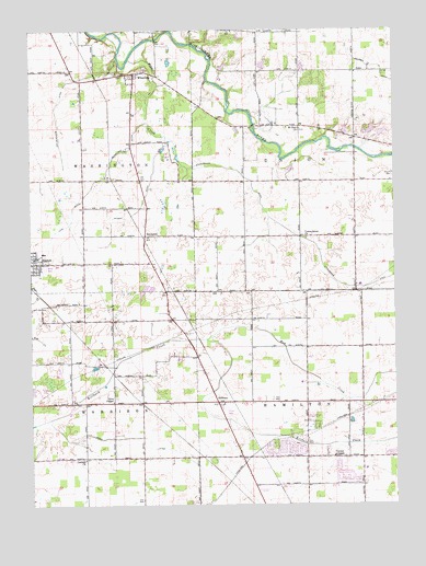 Wheeling, IN USGS Topographic Map