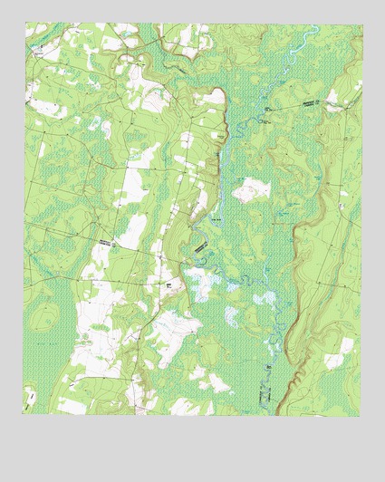 Boons Lake, GA USGS Topographic Map