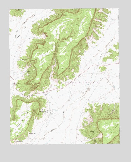 Whippoorwill Spring, AZ USGS Topographic Map