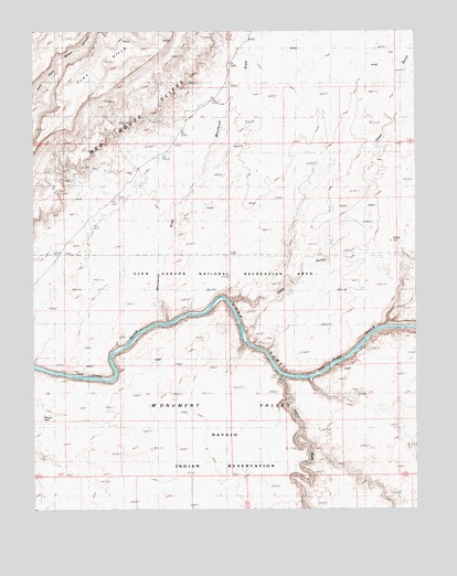 Whirlwind Draw, UT USGS Topographic Map