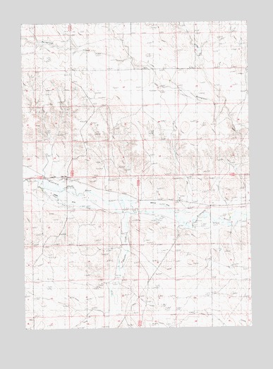 Whistle Creek NE, NE USGS Topographic Map