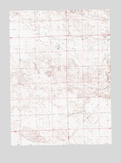 Whistle Creek SW, NE USGS Topographic Map