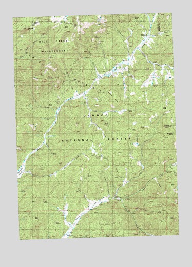 Whistler Point, OR USGS Topographic Map