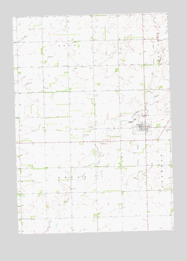 White, SD USGS Topographic Map