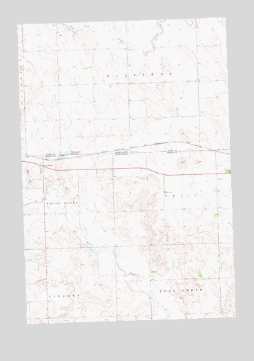 White Butte, SD USGS Topographic Map