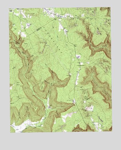 White City, TN USGS Topographic Map