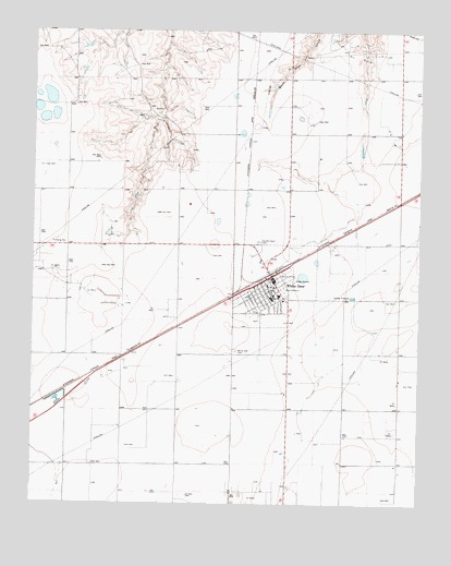 White Deer, TX USGS Topographic Map