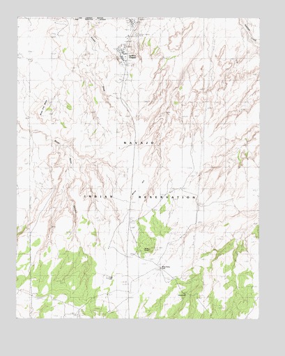 White Dome, AZ USGS Topographic Map